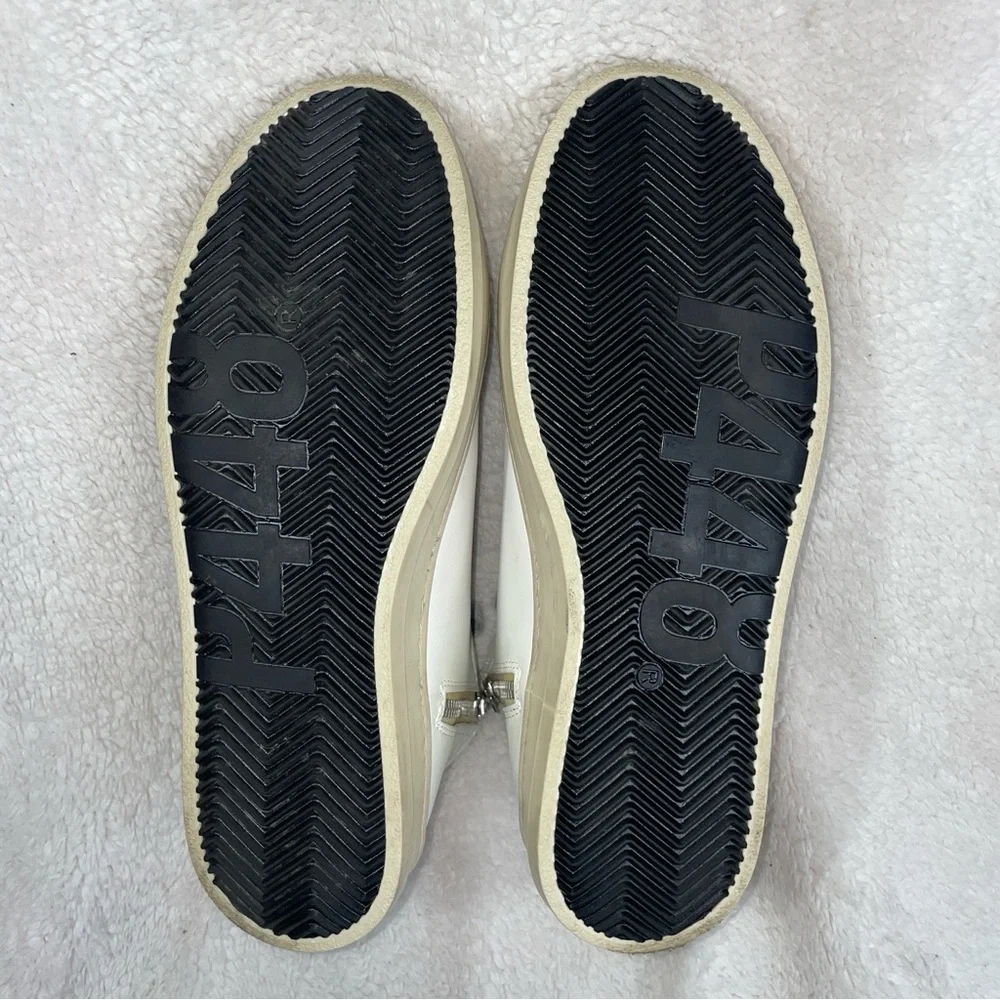 P448 Men's High Top Skate Leather Shoes Sneaker F22BSKATE-M Sz 40
